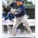 Isaac Paredes 2022 Topps Update #US123 Tampa Bay Rays Baseball Card