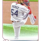 Martin Perez 2022 Topps Update #US131 Texas Rangers Baseball Card