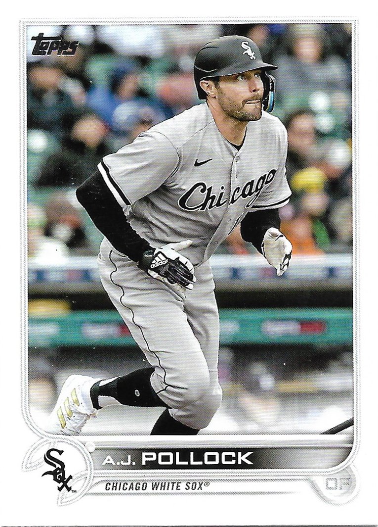 A.J. Pollock 2022 Topps Update #US204 Chicago White Sox Baseball Card