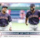 Jose Ramirez, Amed Rosario 2022 Topps Update #US302 Cleveland Guardians Baseball Card