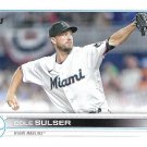 Cole Sulser 2022 Topps Update #US103 Miami Marlins Baseball Card