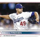 Blake Treinen 2022 Topps Update #US164 Los Angeles Dodgers Baseball Card Blake Treinen 2022 Topps Update #US164 Los Angeles Dodgers Baseball Card