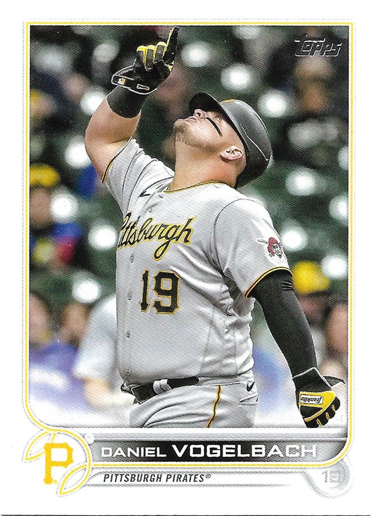 Daniel Vogelbach 2022 Topps Update #US167 Pittsburgh Pirates Baseball Card