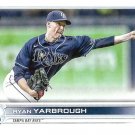 Ryan Yarbrough 2022 Topps Update #US176 Tampa Bay Rays Baseball Card