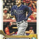 Austin Meadows 2022 Topps Gypsy Queen #124 Tampa Bay Rays Baseball Card