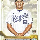 Angel Zerpa 2022 Topps Gypsy Queen Rookie #224 Kansas City Royals Baseball Card