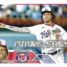 CJ Abrams 2023 Topps #35 Washington Nationals Baseball Card CJ Abrams 2023 Topps #35 Washington Nationals Baseball Card