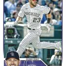 Kris Bryant 2023 Topps #158 Colorado Rockies Baseball Card Kris Bryant 2023 Topps #158 Colorado Rockies Baseball Card