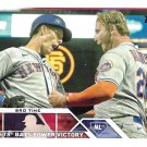 Mark Canha, Pete Alonso 2023 Topps #190 New York Mets Baseball Card