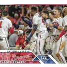 Atlanta Braves 2023 Topps #168 Baseball Team Card Atlanta Braves 2023 Topps #168 Baseball Team Card