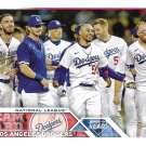 Los Angeles Dodgers 2023 Topps #219 Baseball Team Card Los Angeles Dodgers 2023 Topps #219 Baseball Team Card