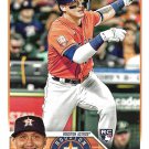 Korey Lee 2023 Topps Rookie #90 Houston Astros Baseball Card Korey Lee 2023 Topps Rookie #90 Houston Astros Baseball Card