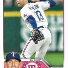 Brad Miller 2023 Topps #319 Texas Rangers Baseball Card