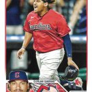 Josh Naylor 2023 Topps #91 Cleveland Guardians Baseball Card Josh Naylor 2023 Topps #91 Cleveland Guardians Baseball Card