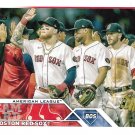 Boston Red Sox 2023 Topps #273 Baseball Team Card Boston Red Sox 2023 Topps #273 Baseball Team Card