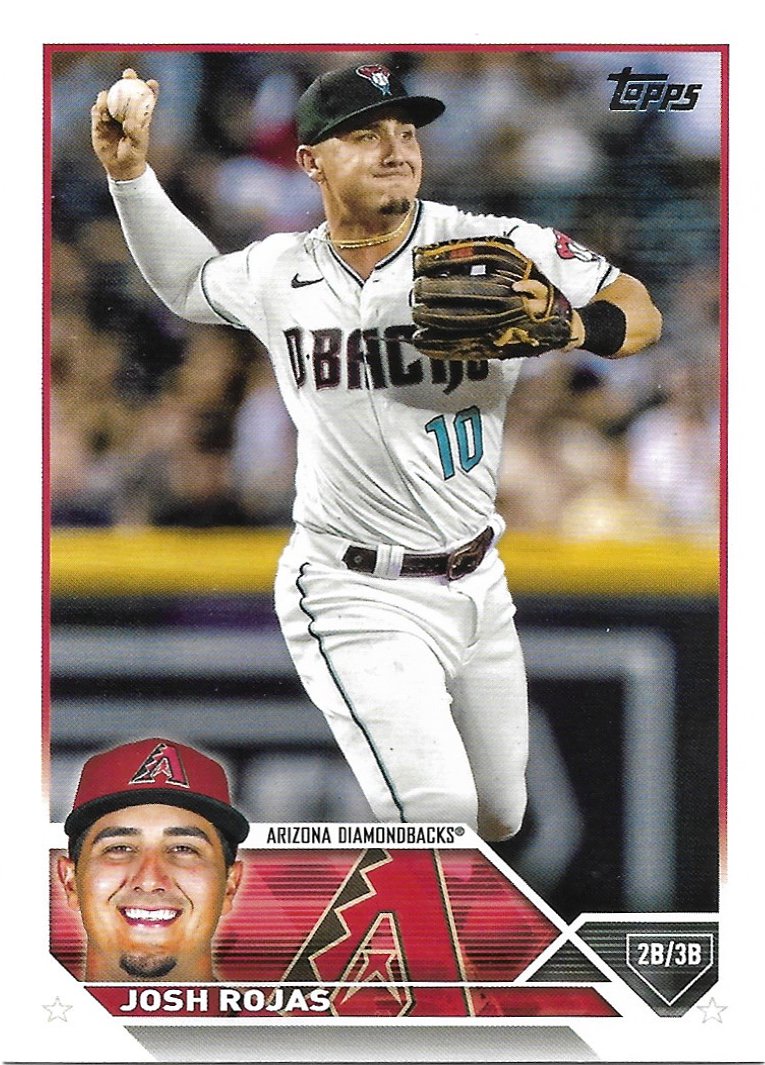 Josh Rojas 2023 Topps #60 Arizona Diamondbacks Baseball Card