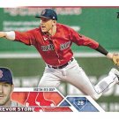 Trevor Story 2023 Topps #10 Boston Red Sox Baseball Card Trevor Story 2023 Topps #10 Boston Red Sox Baseball Card