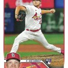Zack Thompson 2023 Topps Rookie #34 St. Louis Cardinals Baseball Card Zack Thompson 2023 Topps Rookie #34 St. Louis Cardinals Baseball Card