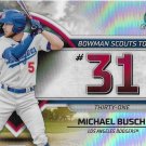 Michael Busch 2023 Bowman Top Prospects #BTP-31 Los Angeles Dodgers Baseball Card Michael Busch 2023 Bowman Top Prospects #BTP-31 Los Angeles Dodgers Baseball Card