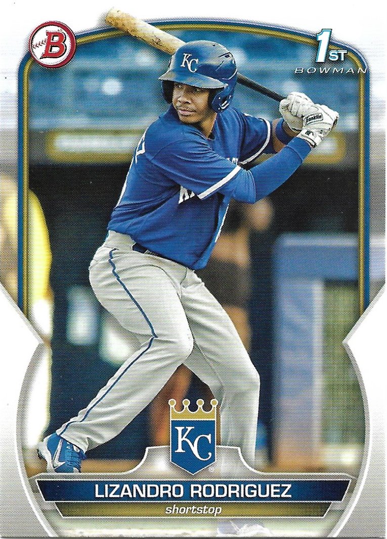 Lizandro Rodriguez 2023 Bowman BP47 Kansas City Royals Baseball Card