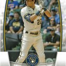 Christian Yelich 2023 Bowman #23 Milwaukee Brewers Baseball Card