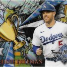 Freddie Freeman 2022 Topps Stadium Club Chrome Trophy Hunters #RL-9 Dodgers Baseball Card Freddie Freeman 2022 Topps Stadium Club Chrome Trophy Hunters #RL-9 Dodgers Baseball Card
