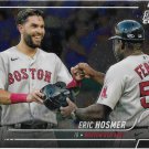Eric Hosmer 2022 Topps Stadium Club Chrome #389 Boston Red Sox Baseball Card