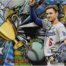 Trea Turner 2022 Topps Stadium Club Chrome Trophy Hunters #RL-32 Los Angeles Dodgers Baseball Card Trea Turner 2022 Topps Stadium Club Chrome Trophy Hunters #RL-32 Los Angeles Dodgers Baseball Card