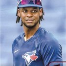 Otto Lopez 2022 Topps Stadium Club Rookie Red Foil #45 Toronto Blue Jays Baseball Card Otto Lopez 2022 Topps Stadium Club Rookie Red Foil #45 Toronto Blue Jays Baseball Card