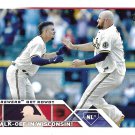 Willy Adames, Rowdy Tellez 2023 Topps #457 Milwaukee Brewers Baseball Card Willy Adames, Rowdy Tellez 2023 Topps #457 Milwaukee Brewers Baseball Card