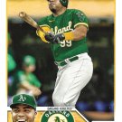 Jesus Aguilar 2023 Topps #554 Oakland Athletics Baseball Card