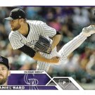Daniel Bard 2023 Topps #377 Colorado Rockies Baseball Card Daniel Bard 2023 Topps #377 Colorado Rockies Baseball Card