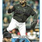 Johnny Cueto 2023 Topps #551 Miami Marlins Baseball Card Johnny Cueto 2023 Topps #551 Miami Marlins Baseball Card