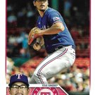 Dane Dunning 2023 Topps #367 Texas Rangers Baseball Card