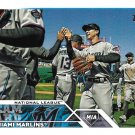 Miami Marlins 2023 Topps #473 Baseball Team Card Miami Marlins 2023 Topps #473 Baseball Team Card