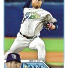 Drew Rasmussen 2023 Topps #449 Tampa Bay Rays Baseball Card Drew Rasmussen 2023 Topps #449 Tampa Bay Rays Baseball Card