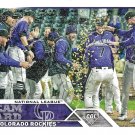 Colorado Rockies 2023 Topps #445 Baseball Team Card Colorado Rockies 2023 Topps #445 Baseball Team Card
