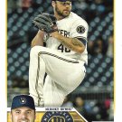 Bryse Wilson 2023 Topps #383 Milwaukee Brewers Baseball Card Bryse Wilson 2023 Topps #383 Milwaukee Brewers Baseball Card