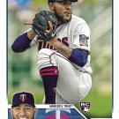 Simeon Woods-Richardson 2023 Topps Rookie #479 Minnesota Twins Baseball Card Simeon Woods-Richardson 2023 Topps Rookie #479 Minnesota Twins Baseball Card