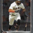Heliot Ramos 2022 Topps Chrome Update Rookie Debut #USC2 San Francisco Giants Baseball Card