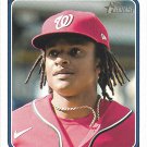 CJ Abrams 2023 Topps Heritage #197 Washington Nationals Baseball Card