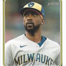 Andrew McCutchen 2023 Topps Heritage #283 Milwaukee Brewers Baseball Card Andrew McCutchen 2023 Topps Heritage #283 Milwaukee Brewers Baseball Card