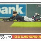 Josh Naylor 2023 Topps Heritage #33 Cleveland Guardians Baseball Card Josh Naylor 2023 Topps Heritage #33 Cleveland Guardians Baseball Card