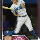 Josh Jung 2023 Topps Chrome Rookie #93 Texas Rangers Baseball Card Josh Jung 2023 Topps Chrome Rookie #93 Texas Rangers Baseball Card