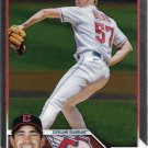 Shane Bieber 2023 Topps Chrome #118 Cleveland Guardians Baseball Card Shane Bieber 2023 Topps Chrome #118 Cleveland Guardians Baseball Card