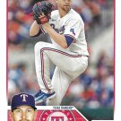 Jacob deGrom 2023 Topps Update #US100 Texas Rangers Baseball Card Jacob deGrom 2023 Topps Update #US100 Texas Rangers Baseball Card