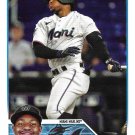 Xavier Edwards 2023 Topps Update Rookie #US296 Miami Marlins Baseball Card