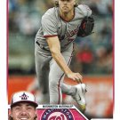 Jake Irvin 2023 Topps Update Rookie #US224 Washington Nationals Baseball Card