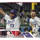 Salvador Perez, Bobby Witt Jr. 2023 Topps Update #US36 Kansas City Royals Baseball Card