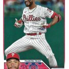 Edmundo Sosa 2023 Topps Update #US2 Philadelphia Phillies Baseball Card